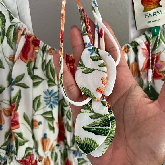 FARM Rio Multicolor Floral Mini Dress - Picture 5 of 7